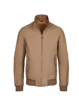 GIUBBINO UOMO HARRINGTON RECTIFIER STEVE MCQUEEN - MILITARY BROWN MCA0427 BE31 BARBOUR INTERNATIONAL 