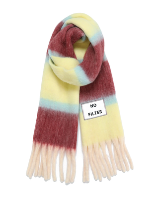 MAXI SCIARPA CON FRANGE - NO FILTER SRP 022 VERB TO DO 