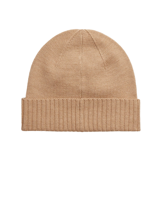 ZUCCOTTO IN PURA LANA CON LOGO - CAMMELLO MEL 710886137 017 RALPH LAUREN 