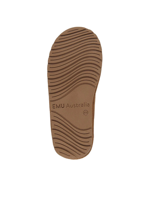 STIVALETTO BAMBINO WALLABY MINI TEENS - CHESTNUT T10103 CHESTNUT EMU 