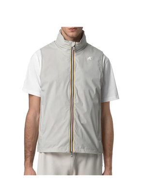 GILET UOMO "VALEN STRETCH NYLON JERSEY" - BEIGE LT K3123TW 634 K-WAY 