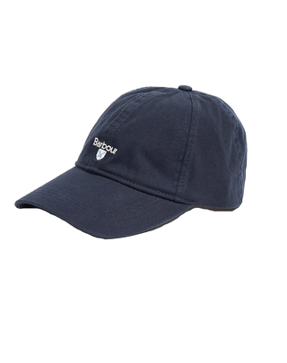 CAPPELLO CON VISIERA IN COTONE " CASCADE " - CLASSIC NAVY MHA0274 NY91 BARBOUR 