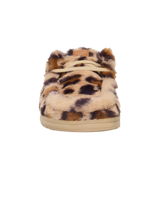 PANTOFOLE IN ECO PELLICCIA " WENDY LEO " - TAN MULTI 44714 2UG HEY DUDE 