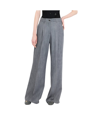JEANS DONNA IN DENIM DI LYOCELL GRIGIO UF5144D0266 87457 LIU JO 
