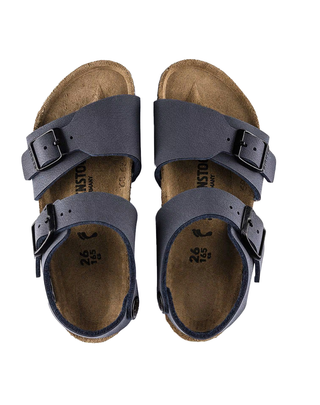 SANDALO BAMBINO NEW YORK - NAVY 087773-SG NAVY BIRKENSTOCK 