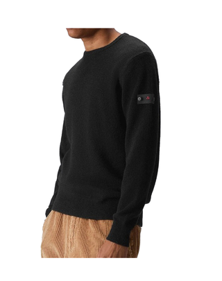 MAGLIA UOMO IN MISTO LANA YAK " GEDIZ " - BLU GRAFITE PEU5621 215 PEUTEREY 