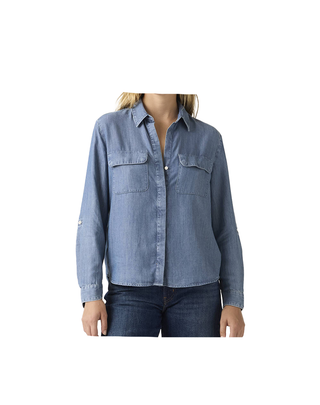 CAMICIA DONNA  " ELAINE " - DENIM BLU 005NJ-0008 U LEVI'S 