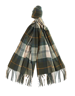 MANTELLA DONNA "STANWAY" TARTAN - VERDE CHIARO LSC0426 TN51 BARBOUR 