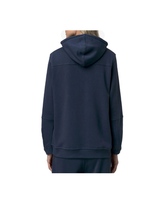 FELPA UNISEX CON CAPPUCCIO " PROSPER POLY COTTON " - BLUE INSIGNA K1126HW B67 K-WAY 