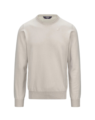 MAGLIONE UOMO "SEBASTIEN COTTON PS" - BEIGE LT K4122YW 634 K-WAY 