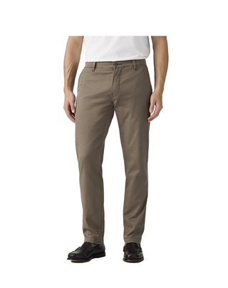 PANTALONI CHINO UOMO IN MISTO COTONE E LINO - MARRONE 17196-0198 U LEVI'S 