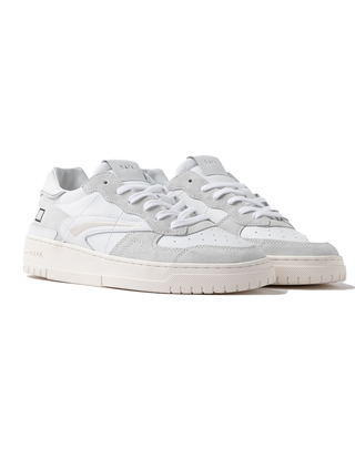 SNEAKERS UOMO " TORNEO PURE " - WHITE TORNEO PURE BASIC WHITE D.A.T.E. 