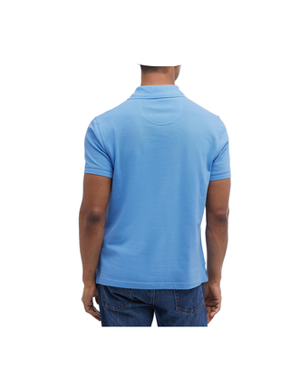POLO UOMO IN PIQUE'  DI COTONE - DELFT BLUE MML0012 BL95 BARBOUR 