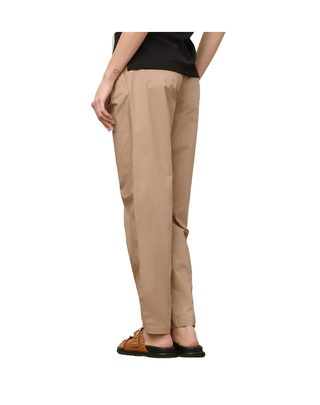PANTALONE DONNA " DURHAM " IN COTONE LEGGERO - BEIGE BLDP01398- 327 BLAUER 