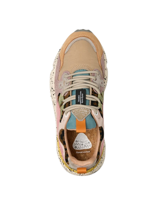 SNEAKERS DONNA "YAMANO 3" - SENAPE/ROSA 2017817-55 2F71 FLOWER MOUNTAIN 