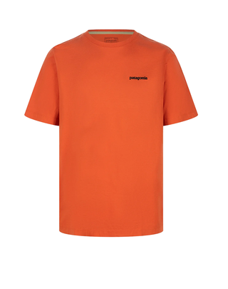 T-SHIRT UOMO " P-6 LOGO " - ARANCIO 37882 CLOR PATAGONIA 
