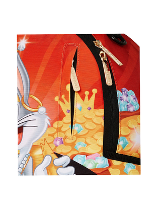ZAINO "LOONEY TUNES RICH KING BUGS DLXR" 910B7322 NSZ SPRAYGROUND 