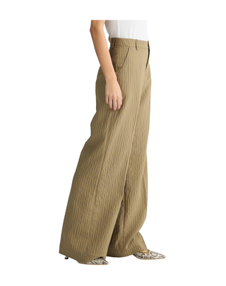 PANTALONI DONNA FLARE IN FANTASIA RIGA
