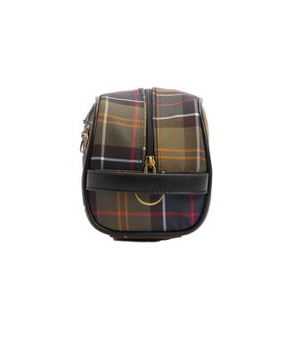 BEAUTY CASE TARTAN - VERDE MAC0396 OL91 BARBOUR 