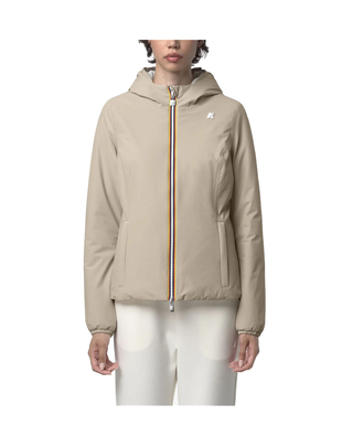 GIACCA DONNA LILY ST WARM DOUBLE - BEIGE/BIANCO K6128TW BBA K-WAY 