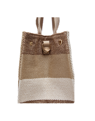 BORSA MARE A RIGHE - SABBIA 2A6026T2176 00133 LIU JO 