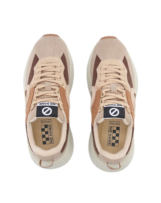 SNEAKERS DONNA " CARTER RUNNER " - BROWN/COFFEE KNVCDD04DN LATTE/COFFEE NO NAME 