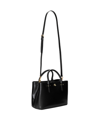 BORSA DONNA MARCY IN VERA PELLE - NERA 431876725 004 RALPH LAUREN 