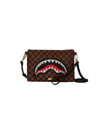 POCHETTE "SAMTOOTH SHARKS IN PARIS CROSSOVER" 910B7841 NSZ SPRAYGROUND 
