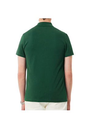POLO UOMO IN MISTO COTONE REGULAR FIT - VERDE DH5522 132 LACOSTE 