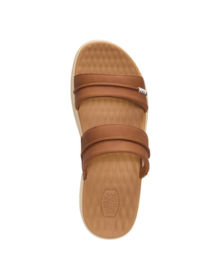 SANDALO DA DONNA AUTIN SLIDE  CLASSIC - COGNAC HD.45256 21N HEY DUDE 