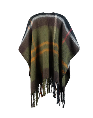 MANTELLA DONNA LISLA BOUCLE SERAPE - TARTAN LSC0353 TN12 BARBOUR 
