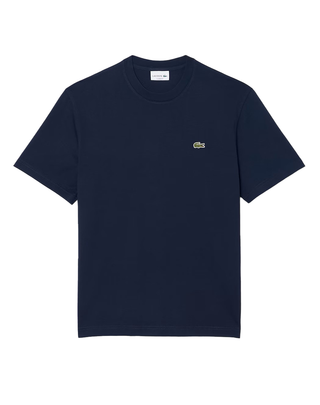 T-SHIRT UOMO TAGLIO CLASSICO - BLU NAVY TH7318 166 LACOSTE 