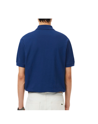 POLO UOMO L1212 ORIGINAL - BLEU MARINE 1212 F9F LACOSTE 