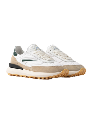 SNEAKERS UOMO ATHLETA NYLON - WHITE GREEN ATHLETA NYLON NY\WG D.A.T.E. 