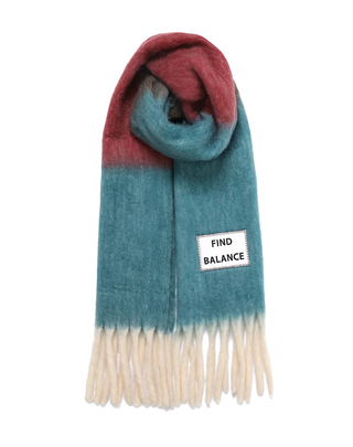 SCIARPA CON FRANGE - FIND BALANCE SRP 021 VERB TO DO 
