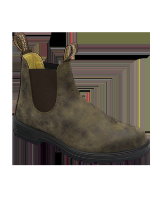 STIVALETTI UNISEX "585 RUSTIC LEATHER " - BROWN