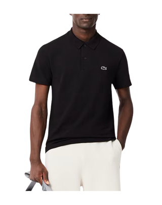 POLO SPORT IN MISTO COTONE - NERO DH5522 031 LACOSTE 