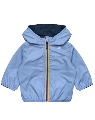 GIUBBINO INFANT E. JAKE PLUS.2 REVERSIBLE - BLUE INSIGNIA-BLUE CIELO K2123IW C52 K-WAY 