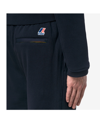 PANTALONE TUTA UOMO "PHILBERT POLY COTTON" - BLUE DEPTH K3134EW K89 K-WAY 