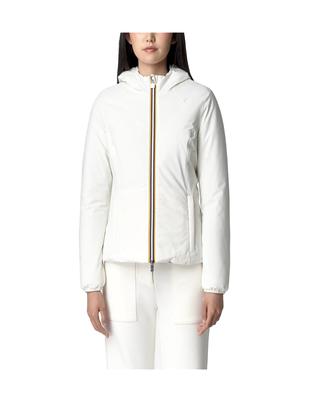 GIACCA DONNA LILY ST WARM DOUBLE - BIANCO/NERO K6128TW ALF K-WAY 