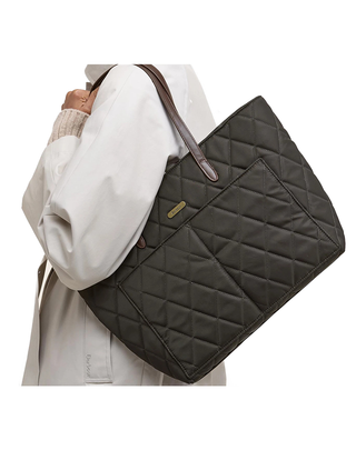 BORSA DONNA QUILTED TOTE - VERDE LBA0395 OL75 BARBOUR 