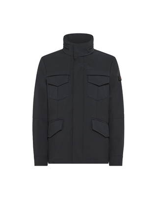FIELD JACKET UOMO IN TESSUTO TECNICO A TRE STRATI - NERO PEU4834 NER PEUTEREY 