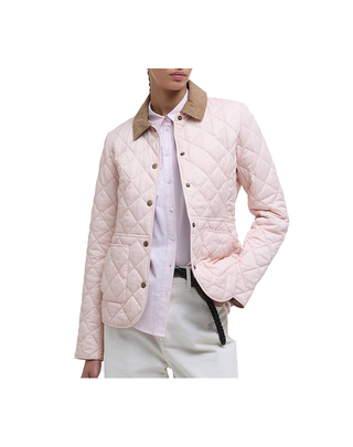 GIACCA DONNA TRAPUNTATA DEVERON - PRIMROSE PINK LQU1012 PI14 BARBOUR 