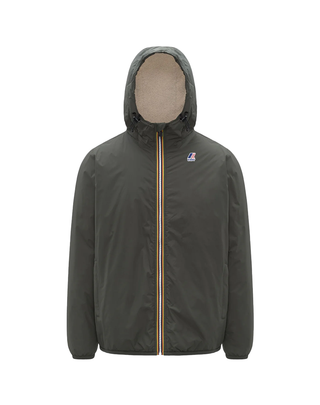 GIUBBINO UNISEX CLAUDE ORSETTO - VERDE SCURO K21515W WMR K-WAY 