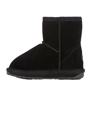 STIVALETTO BAMBINO WALLABY MINI TEENS - NERO T10103 BLACK EMU 