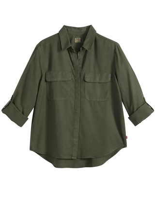 CAMICIA DONNA  " ELAINE " - VERDE 005NJ-0009 U LEVI'S 