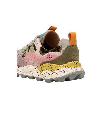 SNEAKERS DONNA "YAMANO 3" - SENAPE/ROSA 2017817-55 2F71 FLOWER MOUNTAIN 