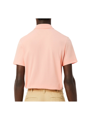 POLO UOMO IN MISTO COTONE REGULAR FIT - ROSA SALMONE DH5522 UI2 LACOSTE 