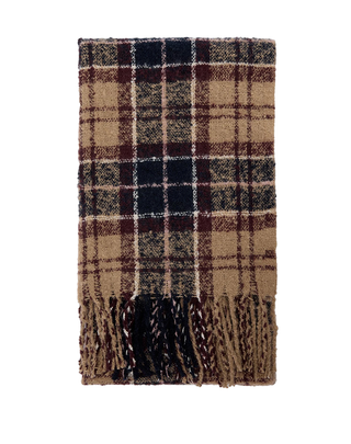 SET REGALO DONNA SALTBURN CAPPELLO E SCIARPA - BEIGE/TARTAN LGS0077 PI12 BARBOUR 