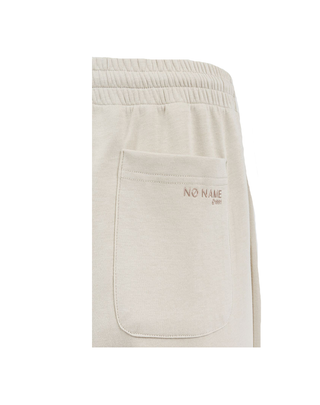 PANTALONE DONNA IN MISTO COTONE " WILLO " - BEIGE WILLO JOGGING BEIGE NO NAME 
